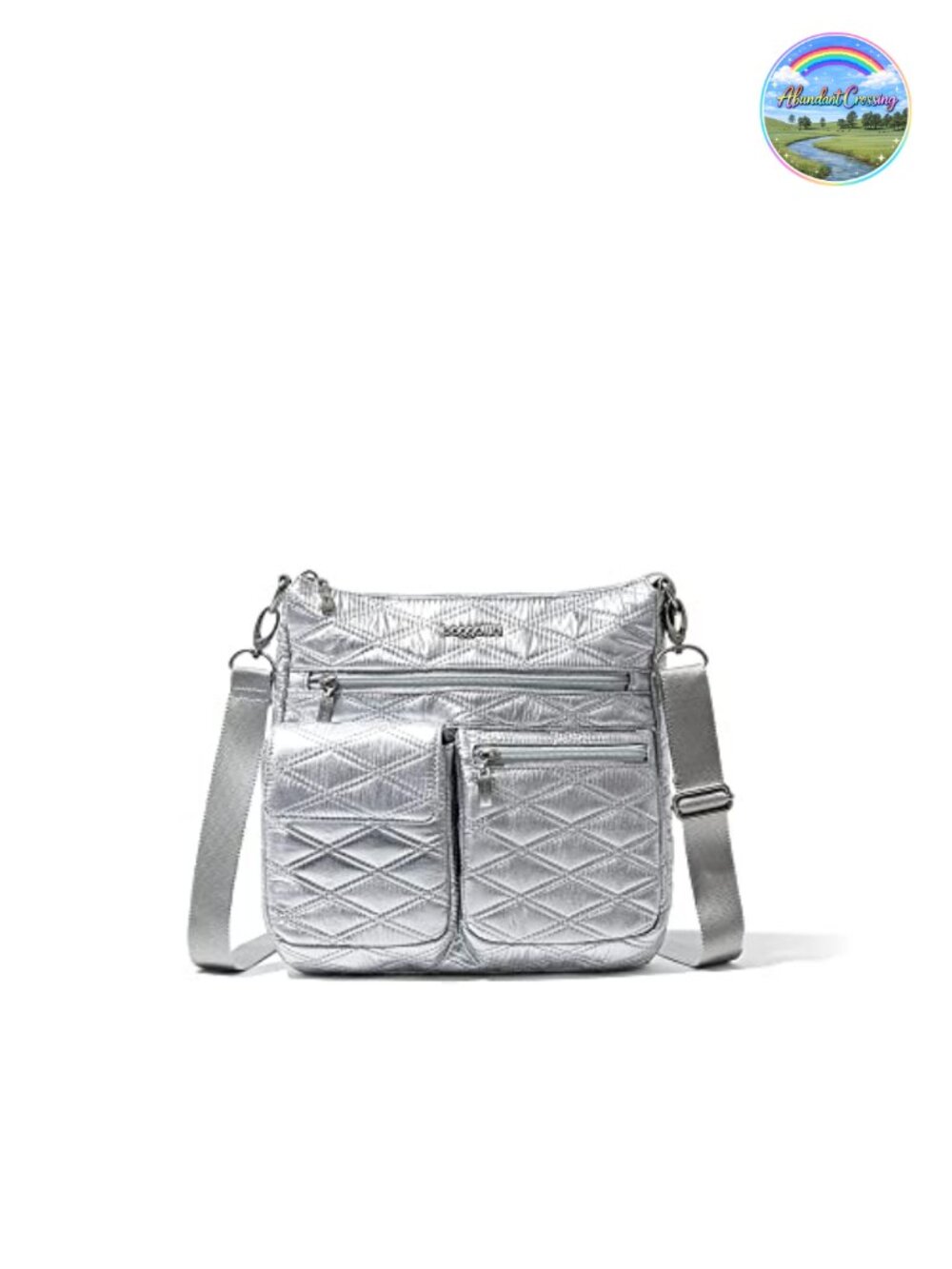 Modern Everywhere Slim Crossbody Bag with RFID Protection, Nylon